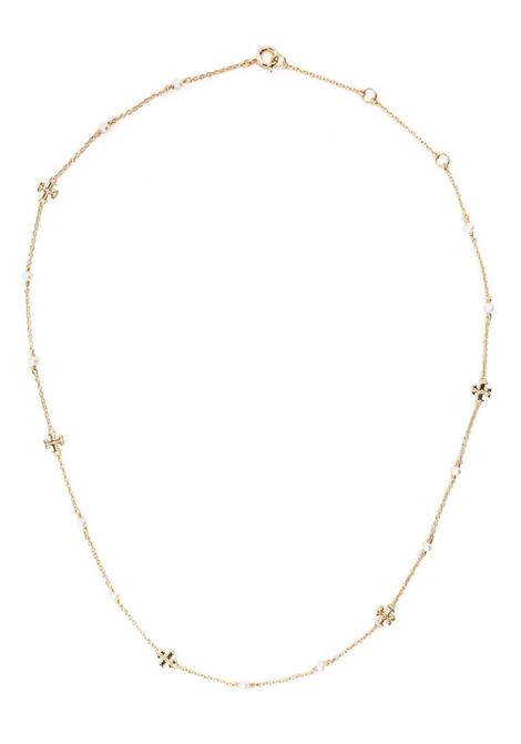 Collana a catena con logo in oro - TORY BURCH -  donna